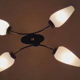 Vintage Reed Chandelier from the 60s