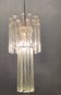 Italian Modernist Murano Glass Prism Chandelier, 1970s