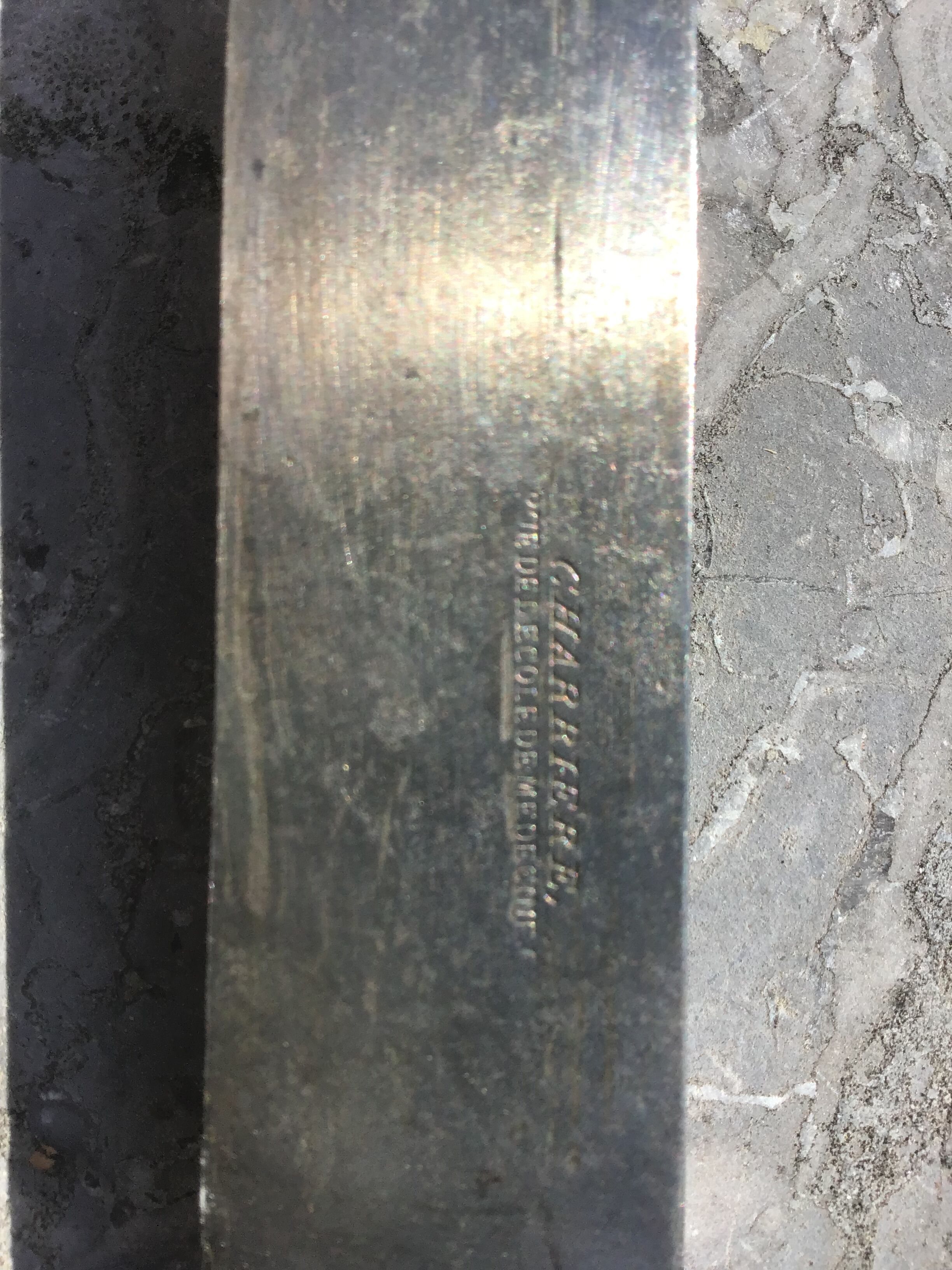 4 ivory handle knives 19 th