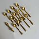 Fabiora 24-carat gilded spoons