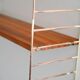 1960s Scandinavian Wall Shelving System in Fir