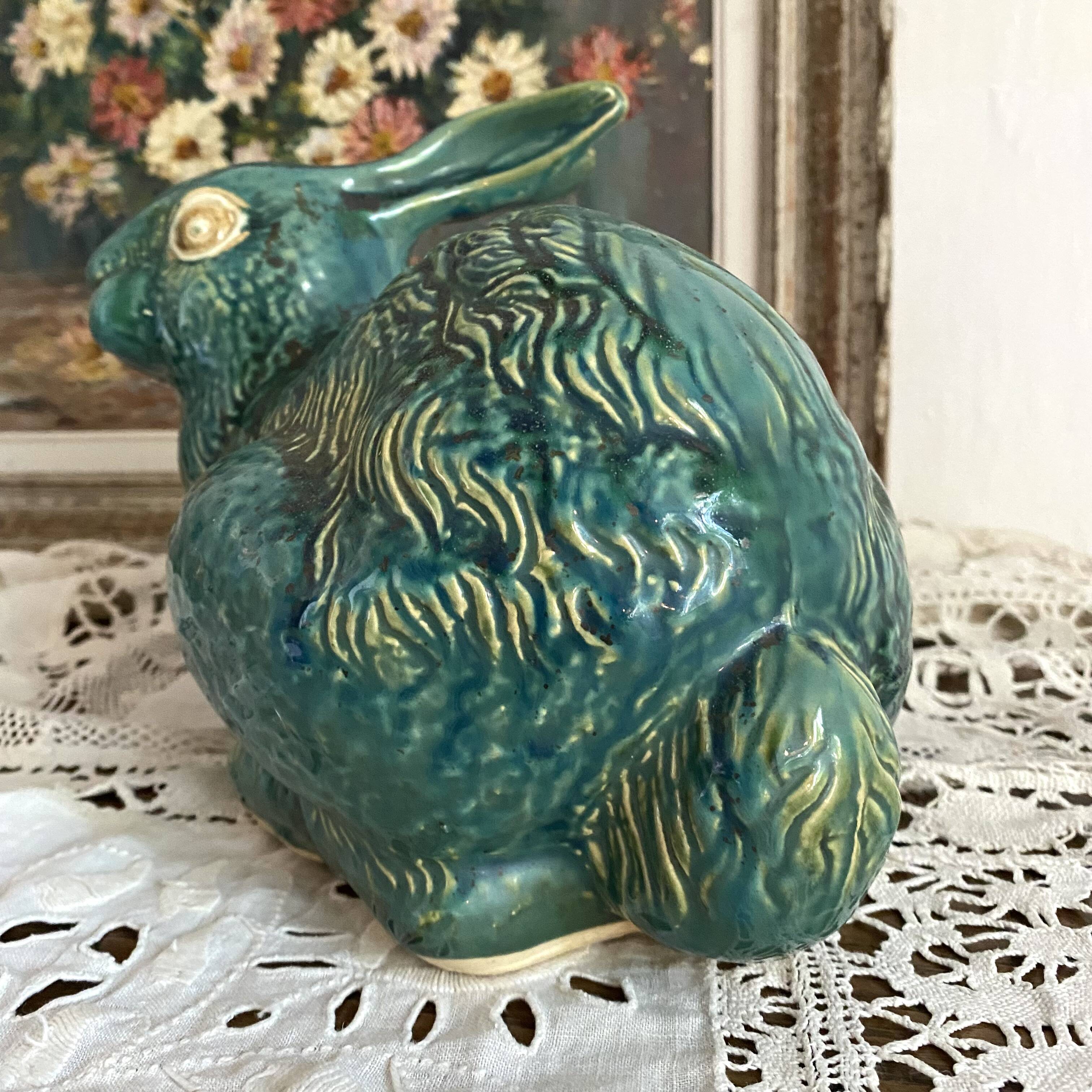 Large ceramic rabbit