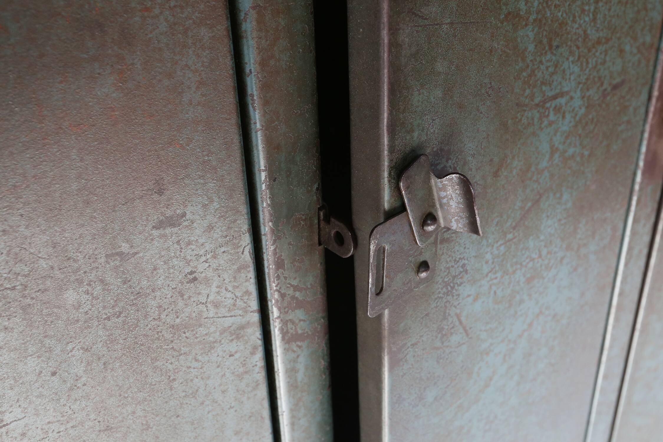 Antique industrial storage locker 1910