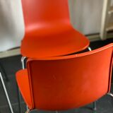 Set of four Vitra HAL chairs