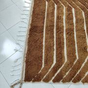 Traditional handmade pure wool Berber rug size 150x250 cm