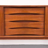 Vintage Sideboard in Teak with Drawers and Sliding Doors, 1960s