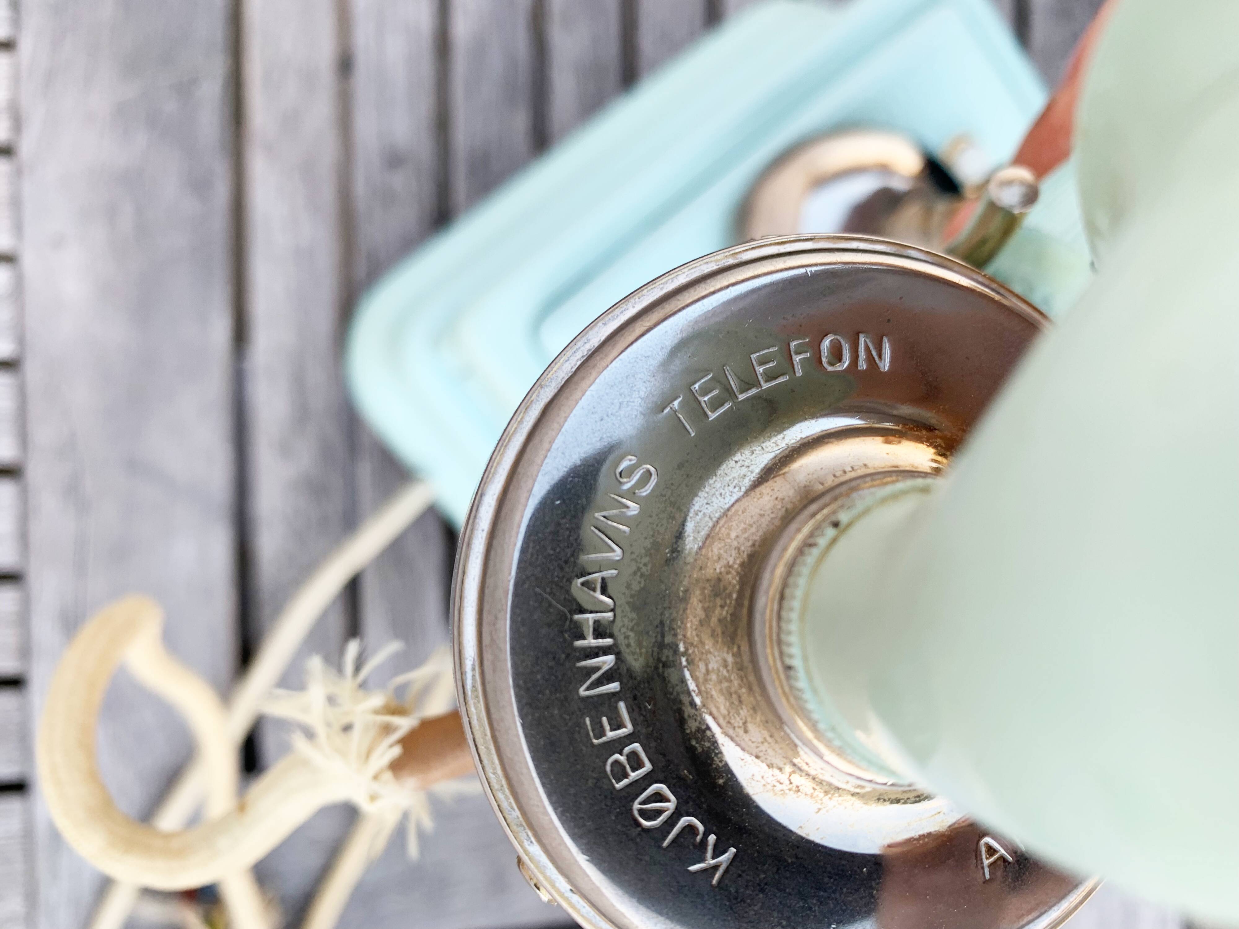 Antique telephone - old danish phone