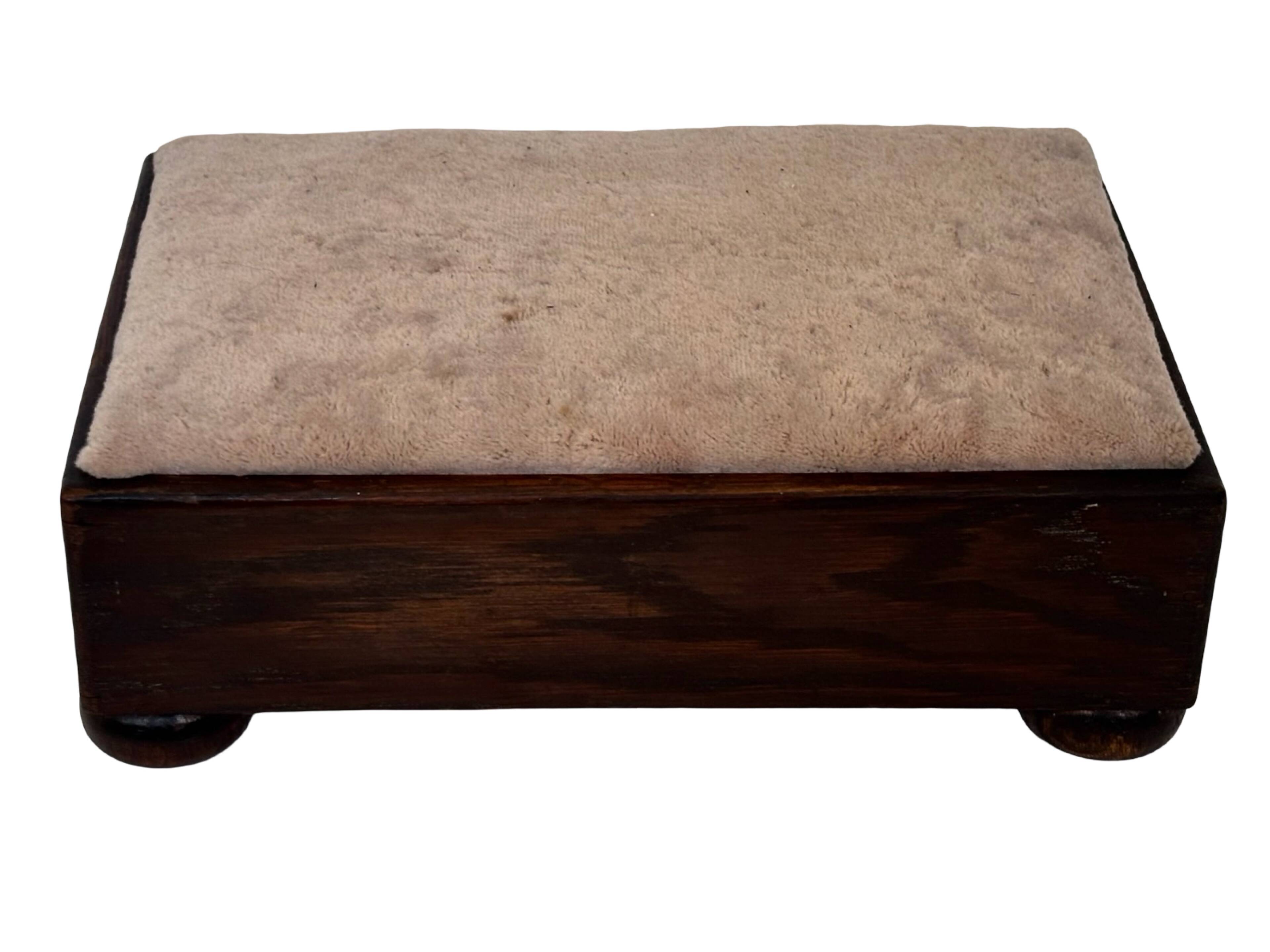 Art Deco footstool foot rest minimalist 30's design