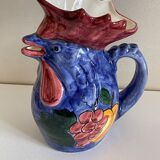 Pichet vase coq