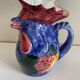 Pitcher vase rooster