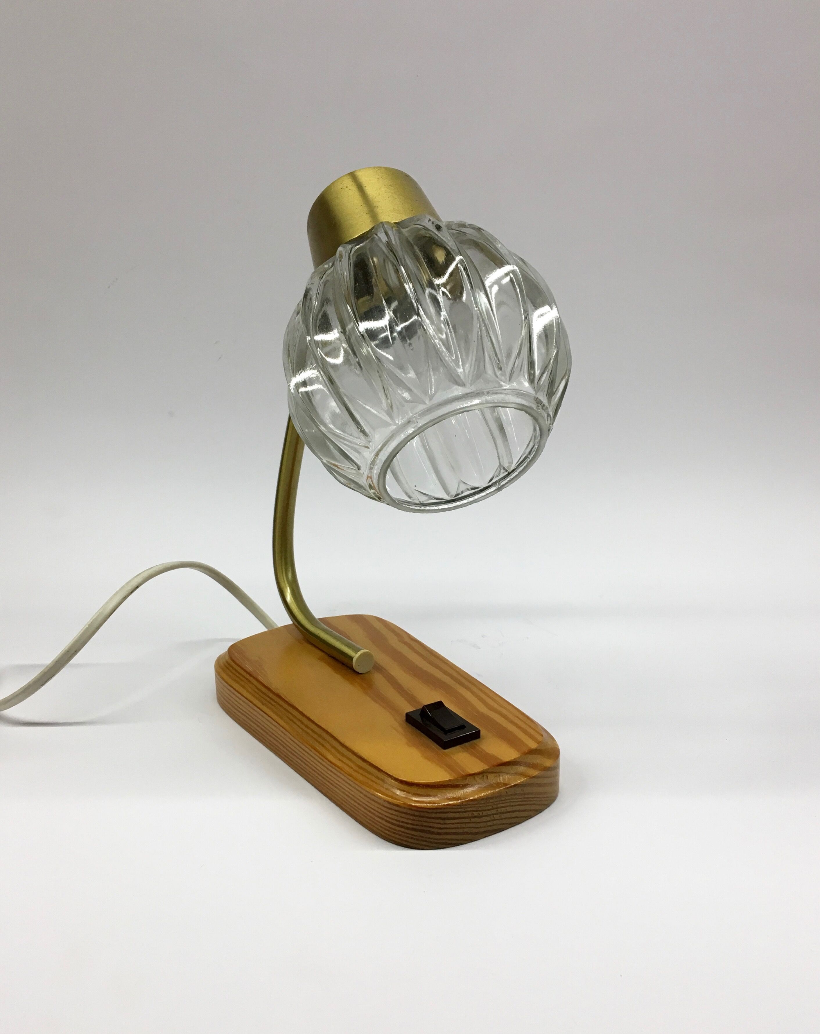 Vintage bedside lamp, 1960