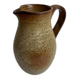 Stoneware pitcher carafe