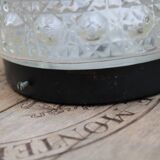 Moulded glass ceiling light