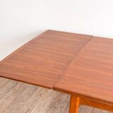Table à manger danoise Mid-Century Modern en teck, Danemark, années 1960
