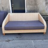 Yamakado hiroyuki sofa in woven wicker