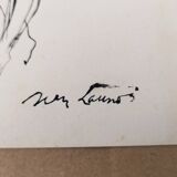 Indian ink by Jean Launois Decoration