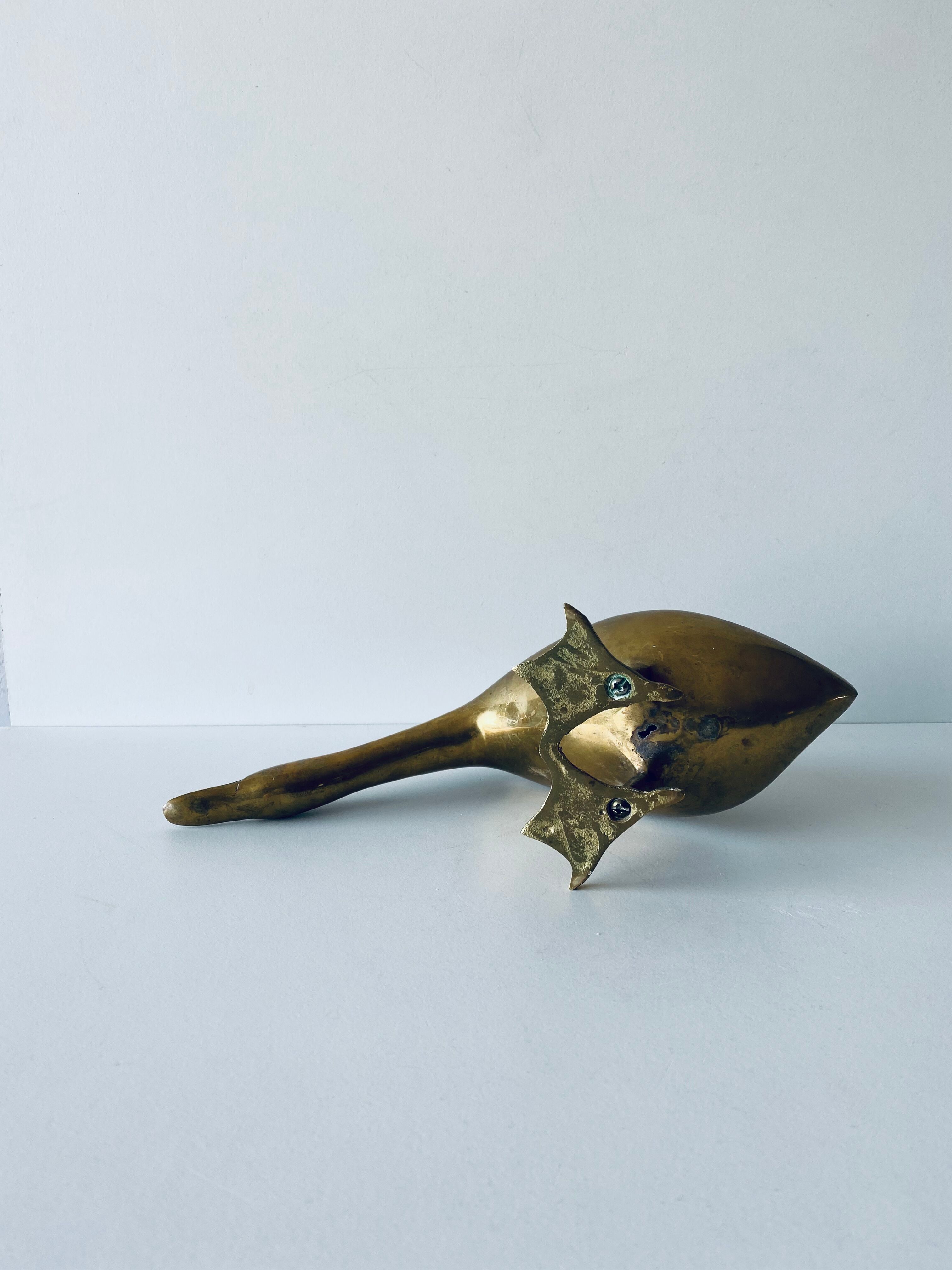 Brass goose 50s
