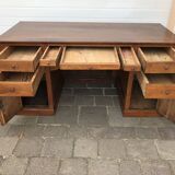 Louis Philippe desk in solid walnut