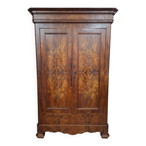 Armoire Louis-Philippe - ronce noyer