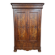 Louis-Philippe walnut burl wardrobe – 19th century period