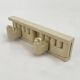 Wall-mounted coat rack Minivip white by Benanti & Brunori for Velca Legnano