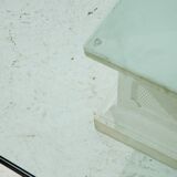 MK10238 Glass and concrete coffee table