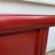 Red storage unit with 2 doors in solid wood, Chinese style, 1950