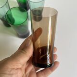 5 aperitif glasses 1960