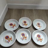 6 seventies hollow plates