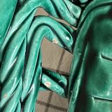 Vallauris Green Glazed Ceramic Bowl