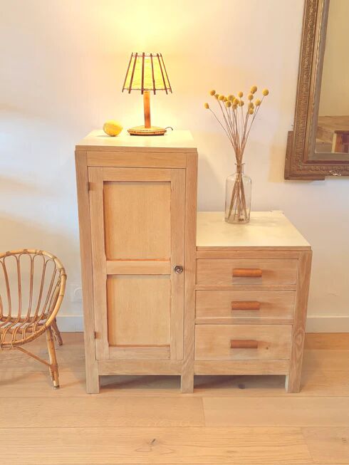 Small asymmetrical wardrobe "Clémentine"