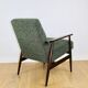Armchair 'Lis', 1970s green boucle design by Henryk Lis - 2 pieces available