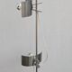 Lampadaire vintage métal brossé – années 70 – style Disderot / Reggian