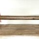 Oak farm bench