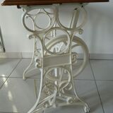 Ancienne table de machine à coudre Singer