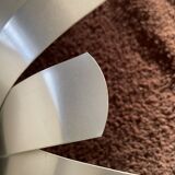 Oxar brushed metal vintage flower wall lamp