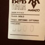 Solo armchair by Antonio Citterio for B&B