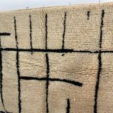 Handmade moroccan berber carpet 262 x 146 cm