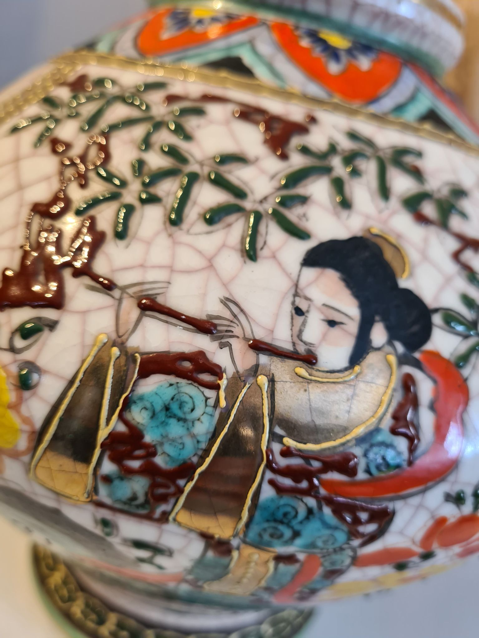 Satsuma vase