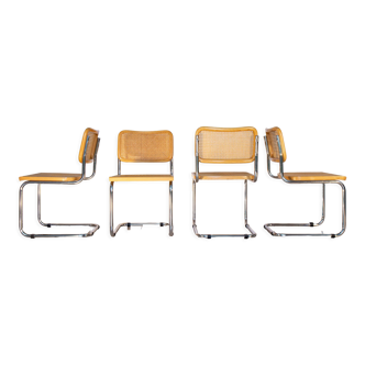 Série de 4 chaises Cesca Breuer B32