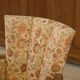 Set of 2 Bridge armchairs and one armchair attributed to Jules Leleu from the 1930s.