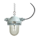 Grey industrial explosion proof lamp, 1970s