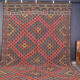 Oversize Anatolian Oushak Kilim Rug