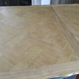 Old dining table with extensions