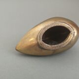 Art deco brass bookends