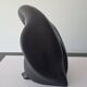 Pingouin En Céramique  Noir Vallauris André Baud