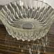 Pressed glass bowl year 70