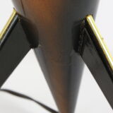 Lampe de table trépied années 50