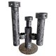 Mid-Century Modern Brutalist Iron Candleholder, Candlestick