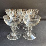 Liquor glasses Napoleon III